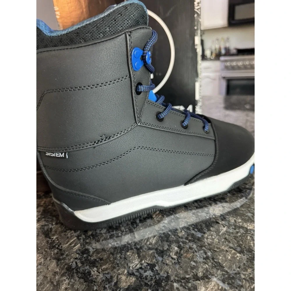 Hyperlite Distortion System Wakeboard Boots - 2023 Blue Black. NWB Size 12 Men's